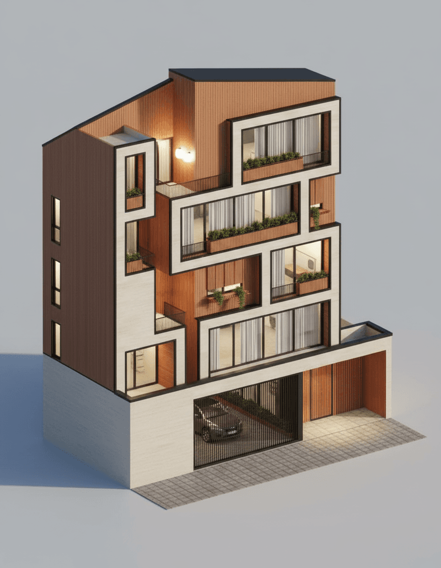 Exterior Isometric